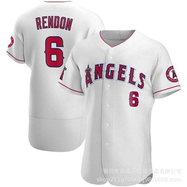

NEW MLB Jersey Angel 17 Ohtani 6 Rendon 27 trout, Beige