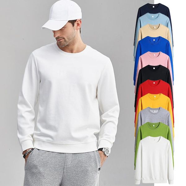 

sweatshirt men casual hoodie male female spring autumn plus size solid soft comfortable basic hoodies sweatshirts women men's &, Black