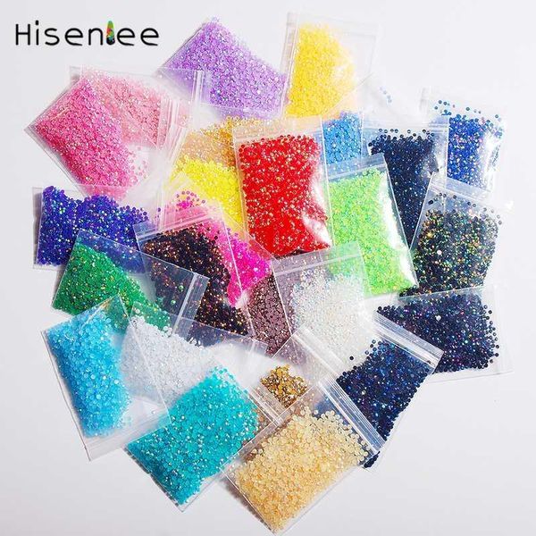 

ss6 2000pcs multicolor jelly ab rhinestone 3d fashion charm diy nail art jewelry decoration accessories tools1, Silver;gold