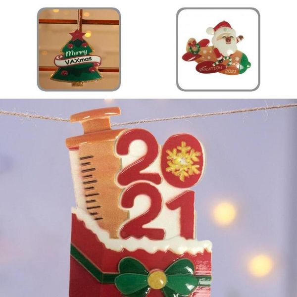 

christmas decorations delicate vivid colorful wreath pendant resin easily hanging