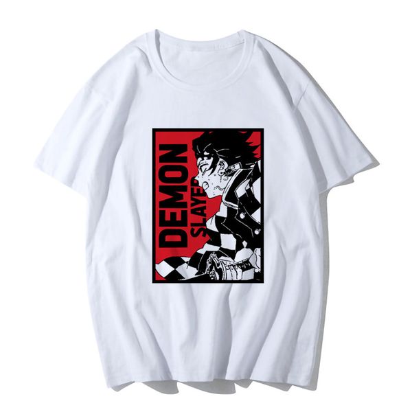 

short sleeve loose casual digital printed short sleeve t-shirt, White;black