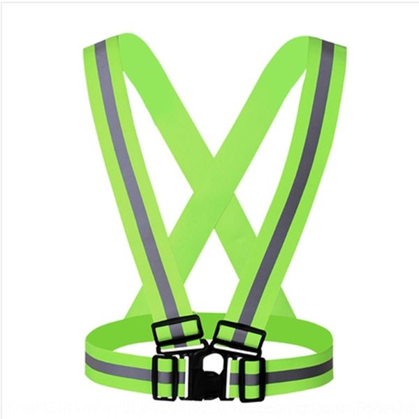 

3yzc reflective luminous vest strap flashing zhengde luminous vest safety suspenders strap night running safety riding portable outdoor, Black;white