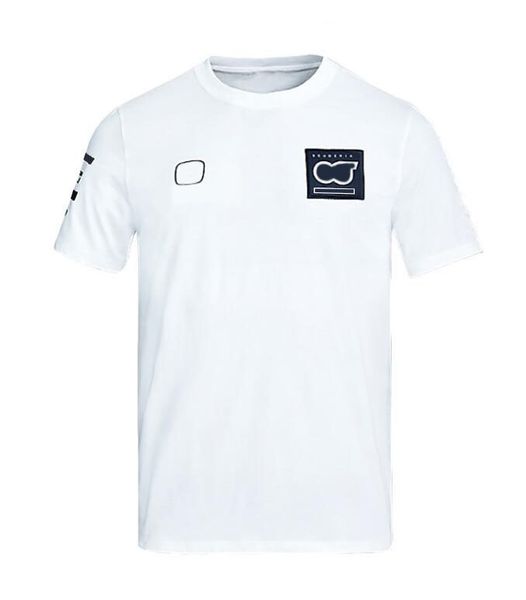 

f1 racing suit summer short-sleeved round neck t-shirt, polyester quick-drying, the same style is customized