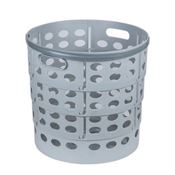 

laundry storage & organization plastic basket, large bathroom clothes and toy basket,folding hamper, household hamper