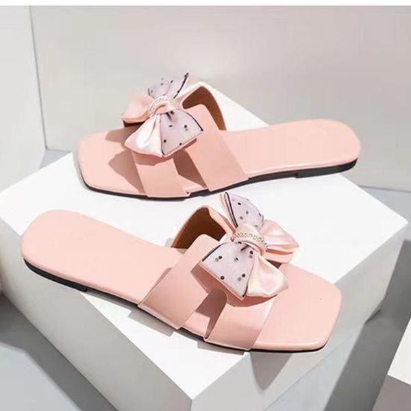 

slippers chinelos estilosos de verÃ£o para meninas, chinelos beleza com laÃ§o laÃ§o, sapatos do aberto, slizantes e zweh, Black