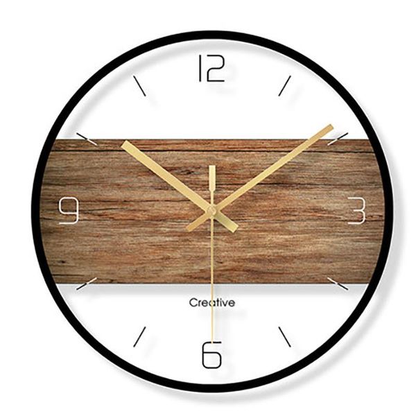 

creative wall clock modern design silent digital mechanism relogio parede horloge kitchen clocks