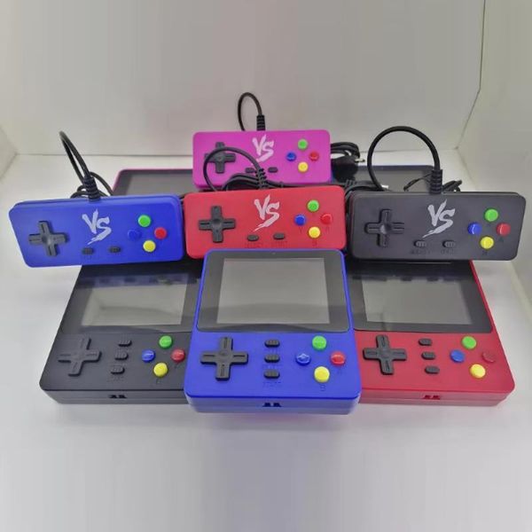 

handheld video games console built-in 500 retro classic 3.0 inch portable gaming player machine double 2021 game players