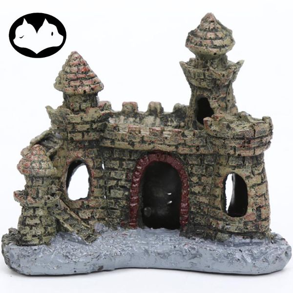 

aquarium accessories rocks fish tank decoration pet product castle decorations