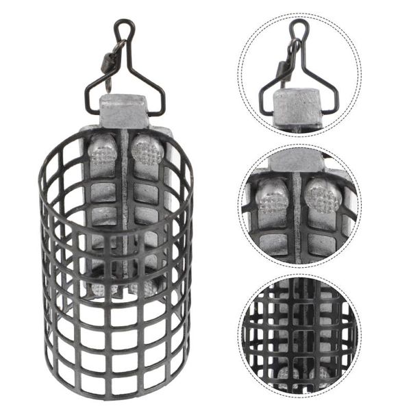 

fishing hooks 2 pcs metal lure cages bait