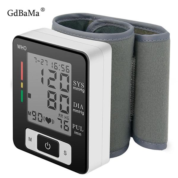 

activity trackers english voice cuff wrist blood presure smart fitness track meter monitor heart rate pulse portable tonome