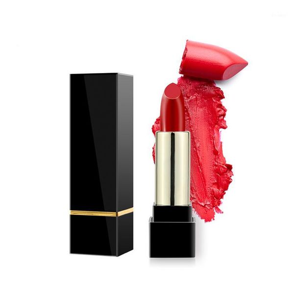 

colors matte lipstick tubes waterproof long lasting purple pigments makeup never fade away1