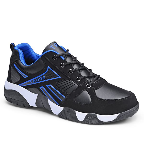 

fashion leahther women mens running shoes black white blue red yellow gray sports trainers sneakers size eur 36-45 code: 68-1836