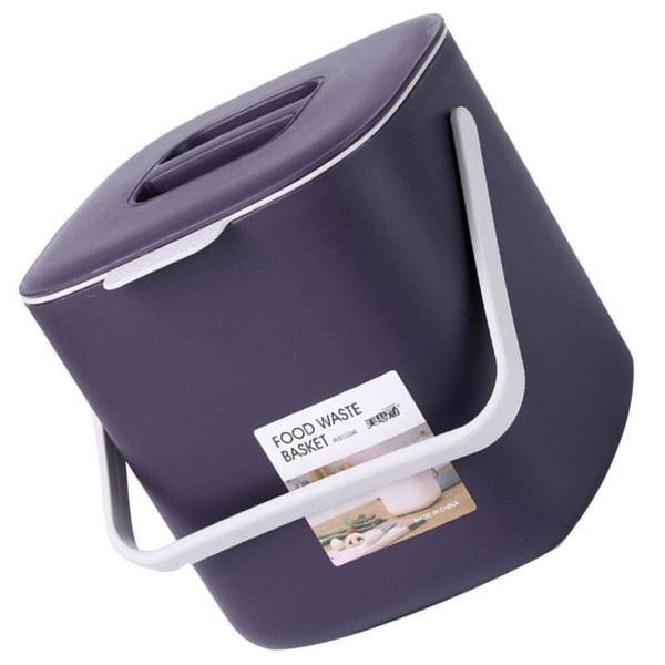 

mugs 1pc garbage container kitchen waste bin trash recycling can covered