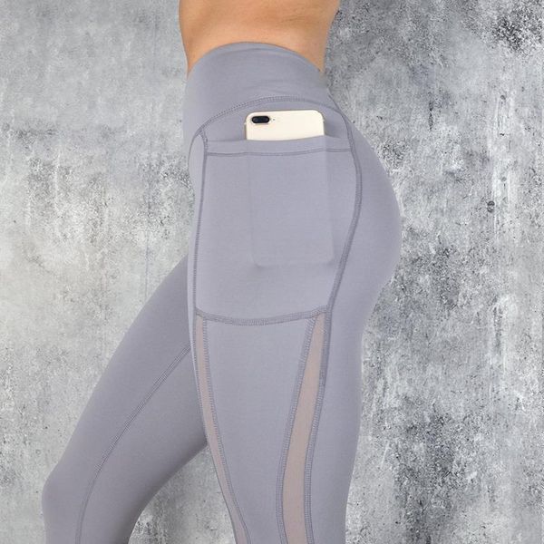 

fitness push up high waist womens leggings pocket workout leggins fashion casual mujer 3 color, Black