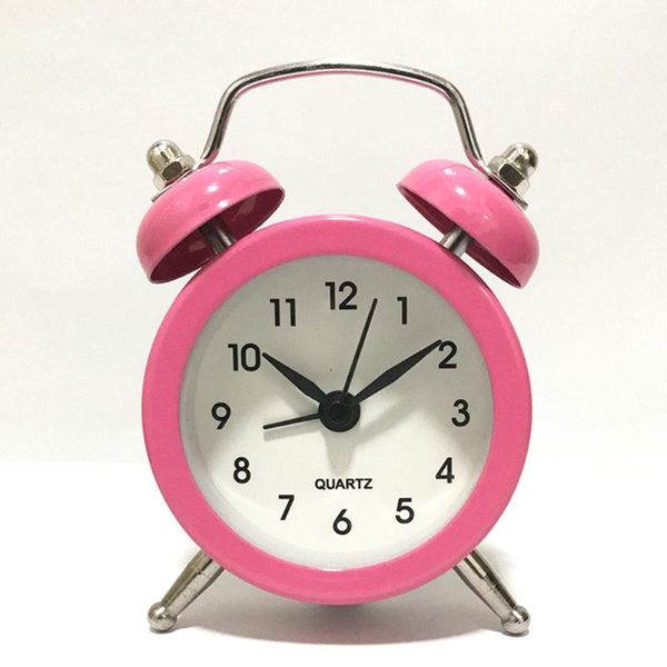 

other clocks & accessories bedroom living room round digital table decor cute battery operated desk deskbedside decorative alarm clock