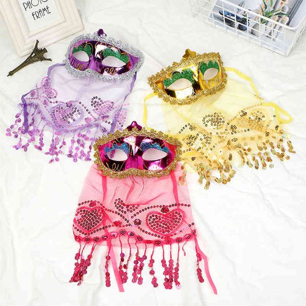 

party mask veil makeup ball performance girl lace mysterious yiwu mingyan toy