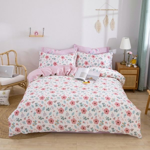 

ins fengxiao fresh cotton 4-piece encryption quilt cover bedding