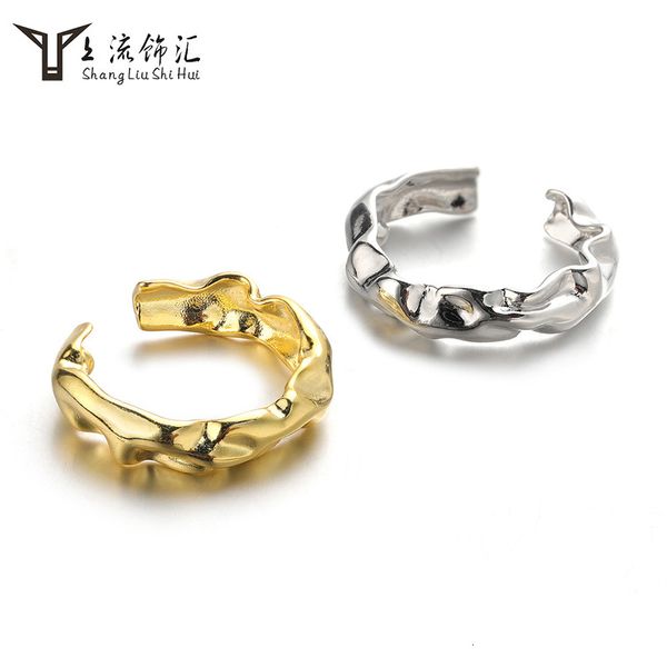 

hammer irregular hip hop accessories fashion ring trendy adjustable, Silver