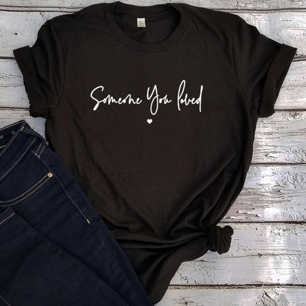 

lewis capaldi tshirt someone you loved kawaii clothes harajuku summer fashion music shirt 2021 graphic tees xxl women's t-shirt, White