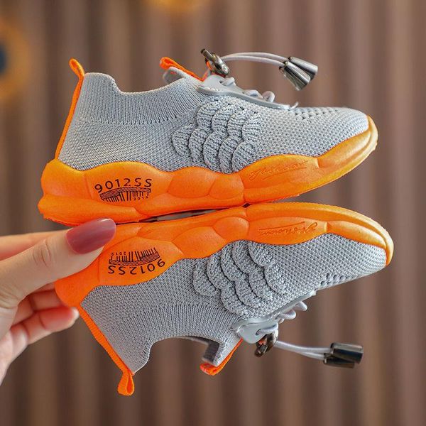 

children boys girls babys sneakers spring flats shoes for kids little girl summer breathable sport and running athletic & outdoor, Black