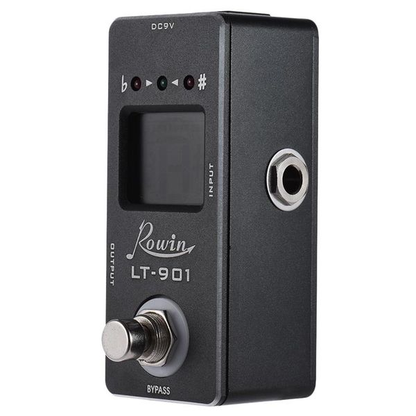 

cords, slings and webbing lt-901 guitar tuner effect pedal mini chromatic true bypass lcd display digital parts accessories
