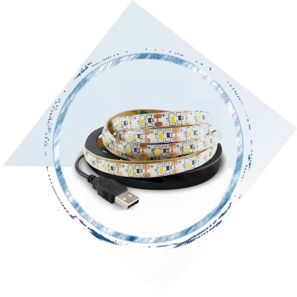 

light strip highlight lamp string smd 3528 1m waterproof ip65 christmas stripe lights tv background lighting strips led