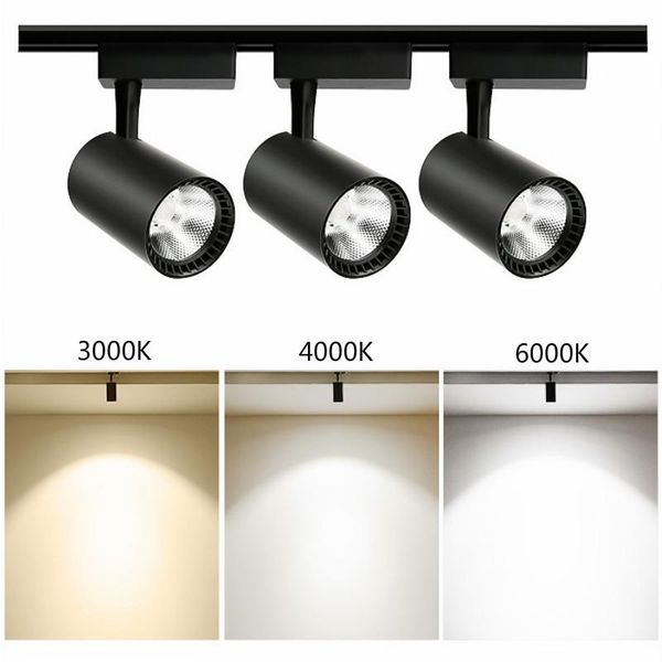 

track light rail lamp shop lights aluminium spotlights