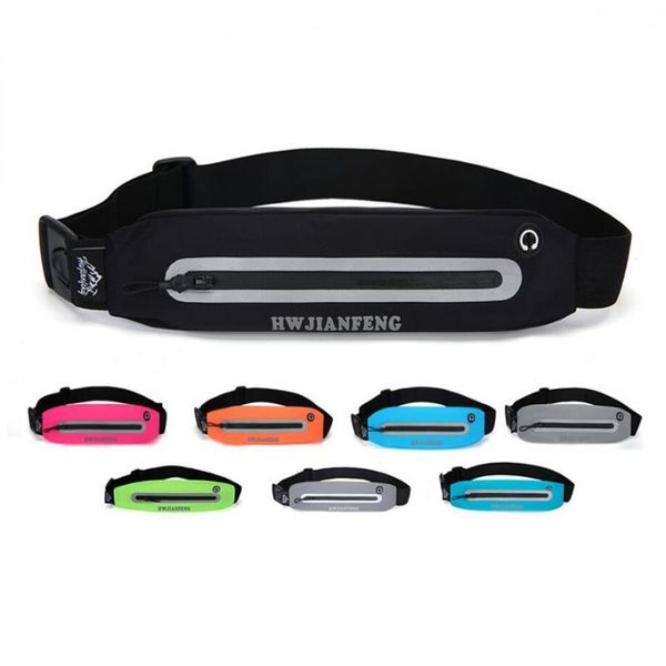 

outdoor bags waterproof waist bag running belt jogging hiking fanny pack for