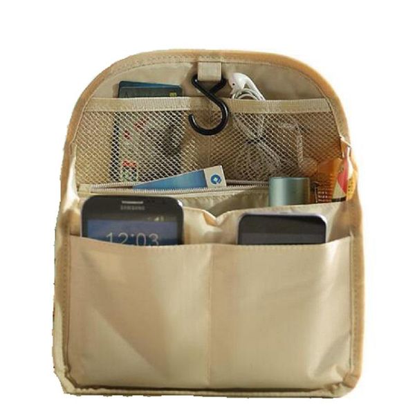 

waterproof backpack organizer insert ultra-light purse bag organiser diaper gadget organization cosmetic bags & cases