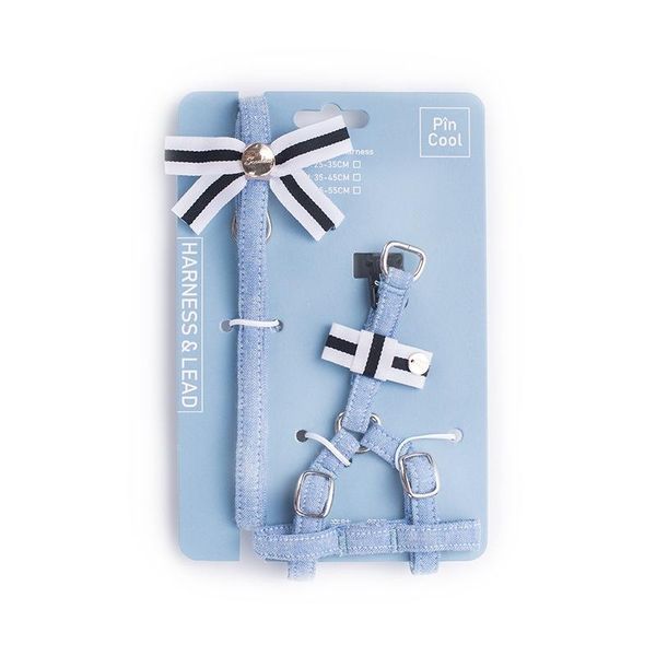 

cat collars & leads cute pet dog harness leash set vest for small dogs bow tie puppy princess chest strap teddy chihuahua