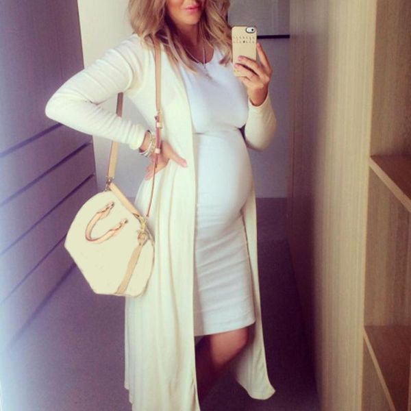 

maternity dresses pregnancy white fashion womens pregnants o-neck sleeveless nursing solid vest dress clothing