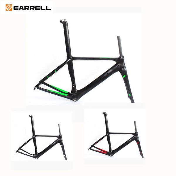 

bike frames earrell carbon road frame all internal derailleur cables di2 made in china framesets parts