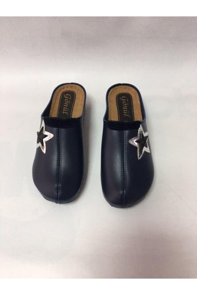 

slippers women's high sole wedges fronting indoor casual, Black