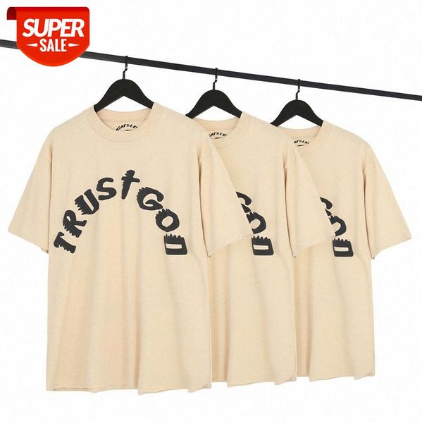 

kan@ye letter foam printing short sleeve one piece wholesale #un5x, White;black