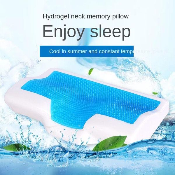 

pillow ergonomic gel butterfly nursing summer cold memory bedroom sleep silicone