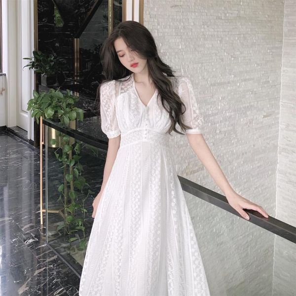 

casual dresses cmaz for women summer 2021 korean style, Black;gray