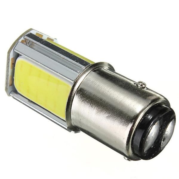 

1157 bay15d cob led car parking light brake flashing tail dc 12v white headlights