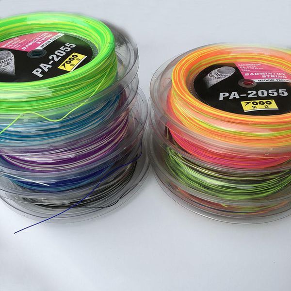 

reel 200m pa2055 badminton racket strings 0.7mm sets