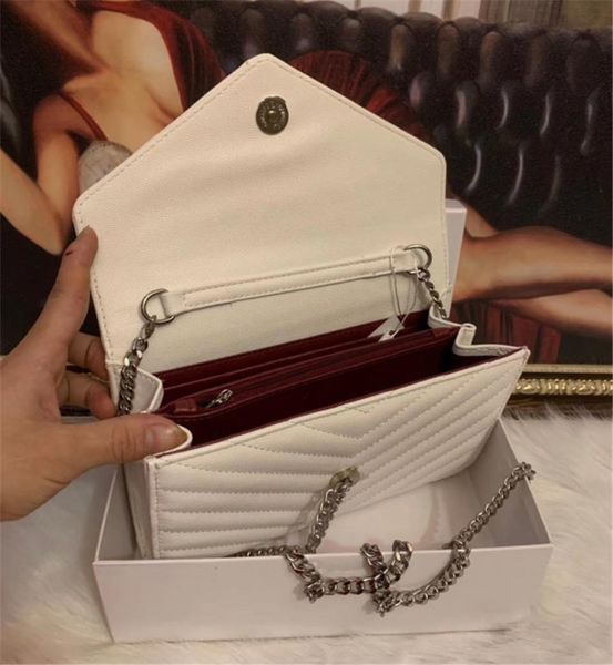 

louis vutton baggenuine leather fashion clutch lady chain shoulder bag cowhide handbag card holder purse messenger women wholesaleandd1y_top