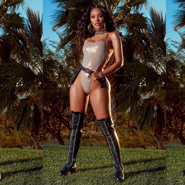 

hip hop women luxury pu leather fanny packs fashion phone pouch punk waist bag belt female purse streetwear chest bags