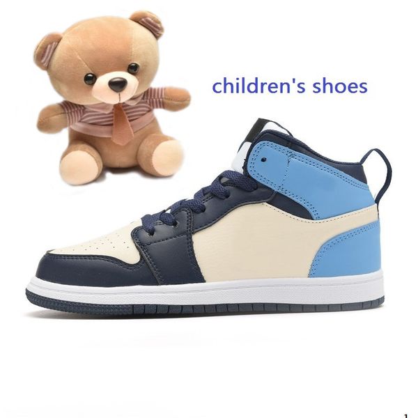 

kaws children's jorden1 basketball shoes designer kids athletic sports shoe for childrens boys girls size:22-35