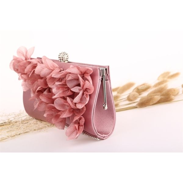 

new flower diamond bride cheongsam dress banquet hand bag