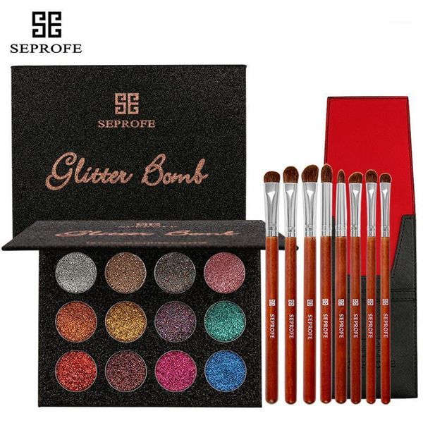 

color natural waterproof glitter eyeshadow palette shining metals powder shimmer makeup eye shadow pigments kits diamond1