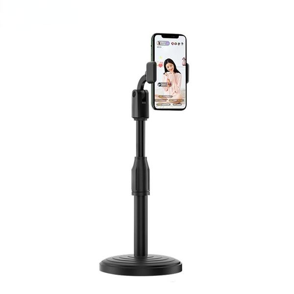 

cell phone mounts & holders multi-functional retractable mobile stand for live broadcast desk table clip bracket mount support holder
