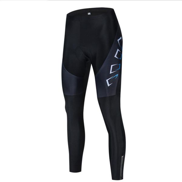 

racing pants cycling autumn belt padded breathable men's professional team quick-drying trousers, Black;blue