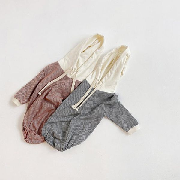 

rompers 2021 baby girls boys striped romper autumn cotton babys jumpsuit 6-24 month, Blue