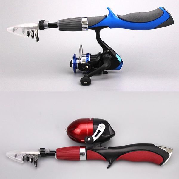 

carbon fiber rod superhard boat ice lure fishing with reel tackle set de pesca 1.4m length rods