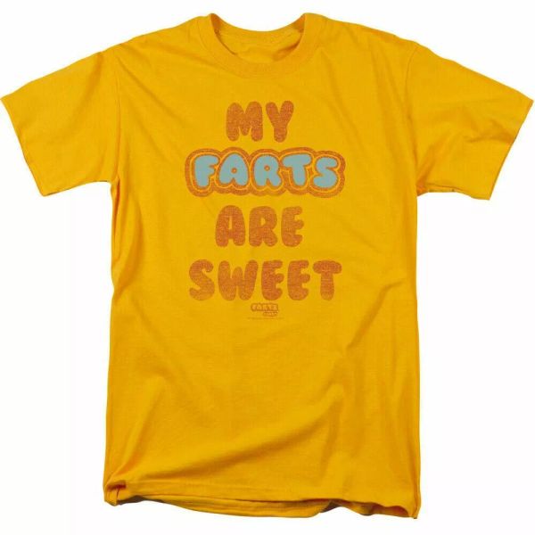 

farts candy sweet farts t shirt mens licensed tangy sour candy gold, White;black