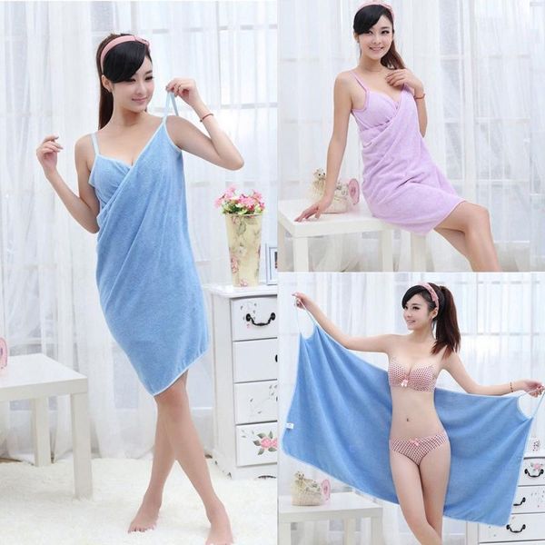

towel anti bacteria bath women ladys dress fast drying spa swimming