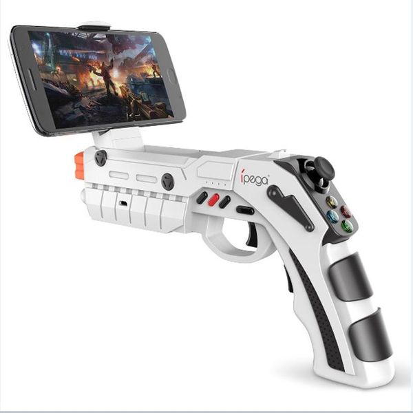 Игровые контроллеры джойстики IPEGA 9082 PG-9082 Bluetooth Gamepad Стрельба AR Gun Joystick для мобильного контроллера смартфона Android